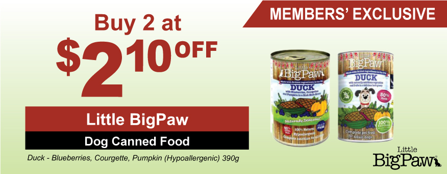Little BigPaw Dog Canned Food Promo